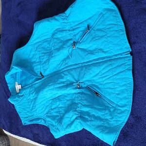 Coldwater Creek Vibrant Blue Vest XL/16